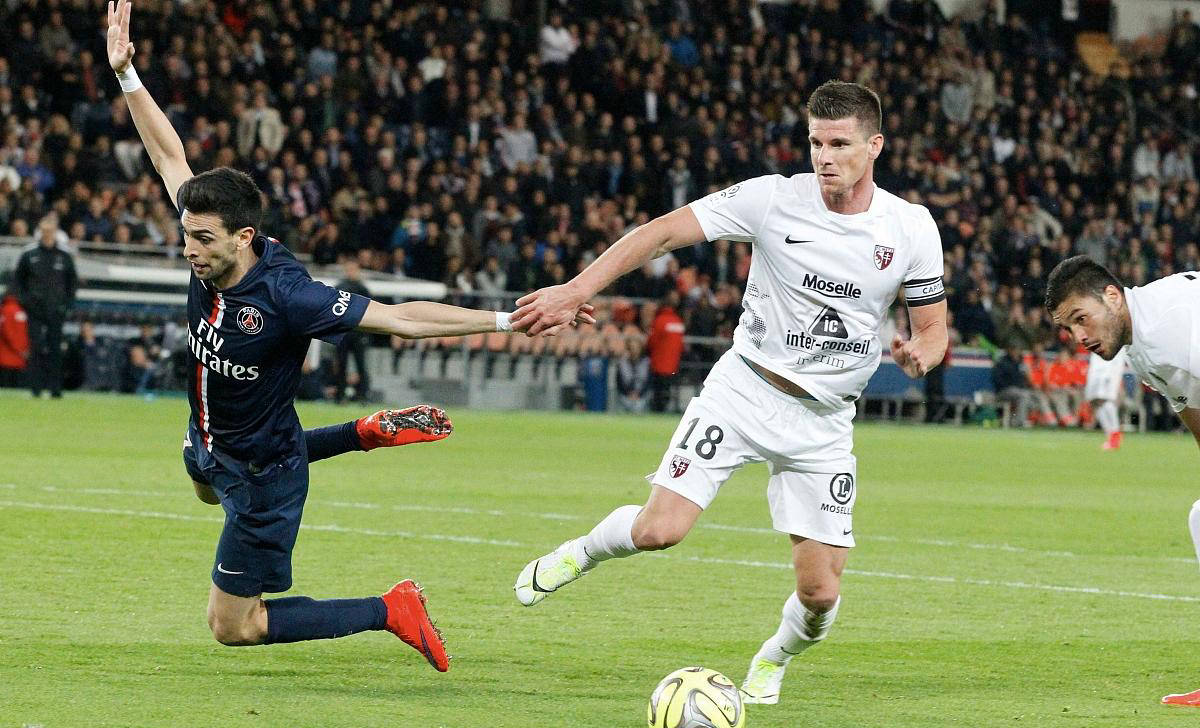 梅斯主场战术趋于防守，巴黎圣日耳曼近两场客战均未能破门